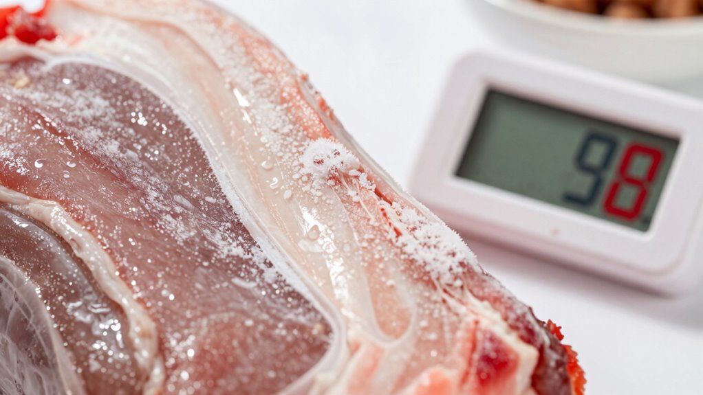 rapid thawing causes issues