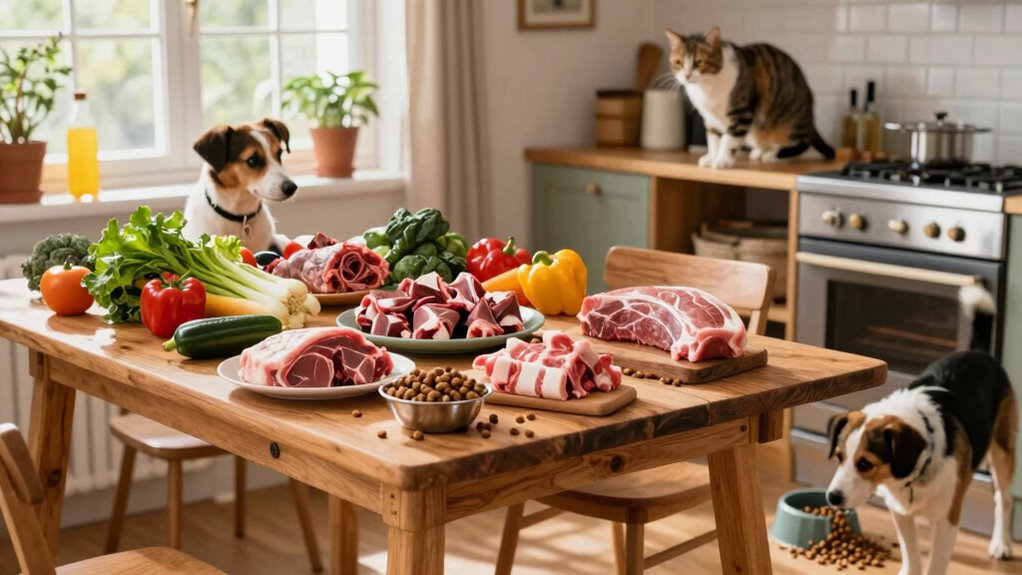 raw feeding challenges mult pets