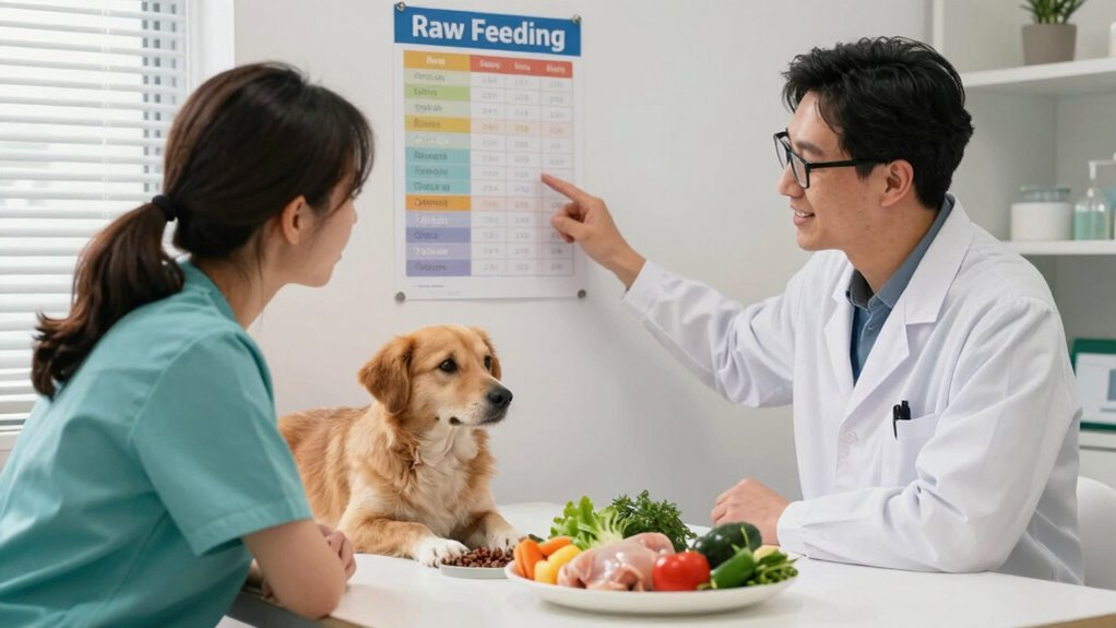 raw feeding vet discussion