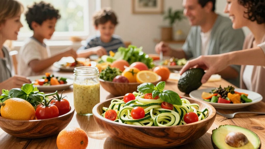 raw food family gatherings