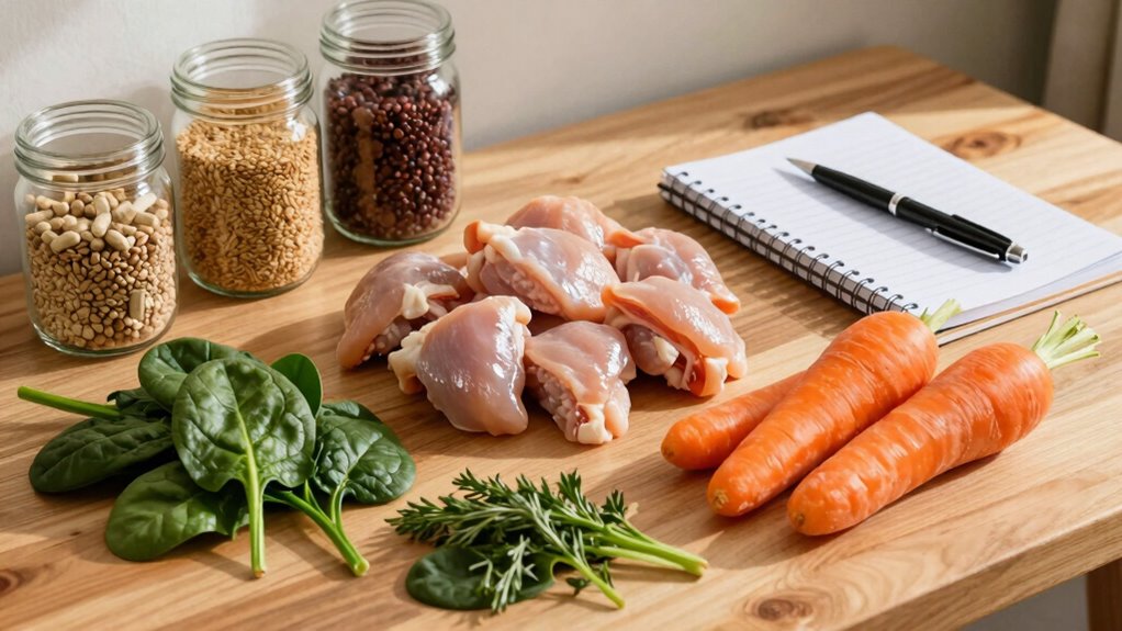 raw pet meal planner
