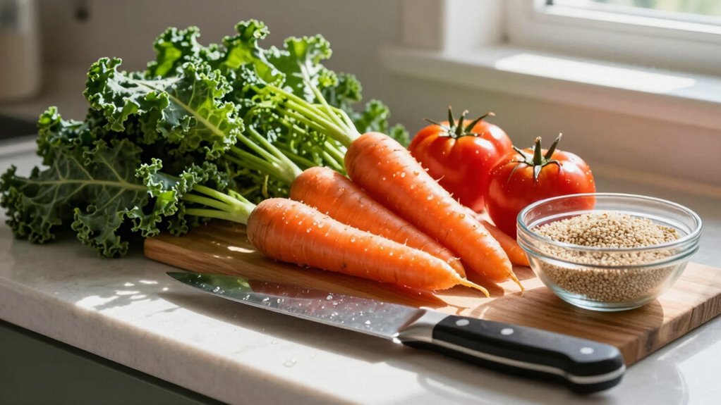 raw prep for healthier meals