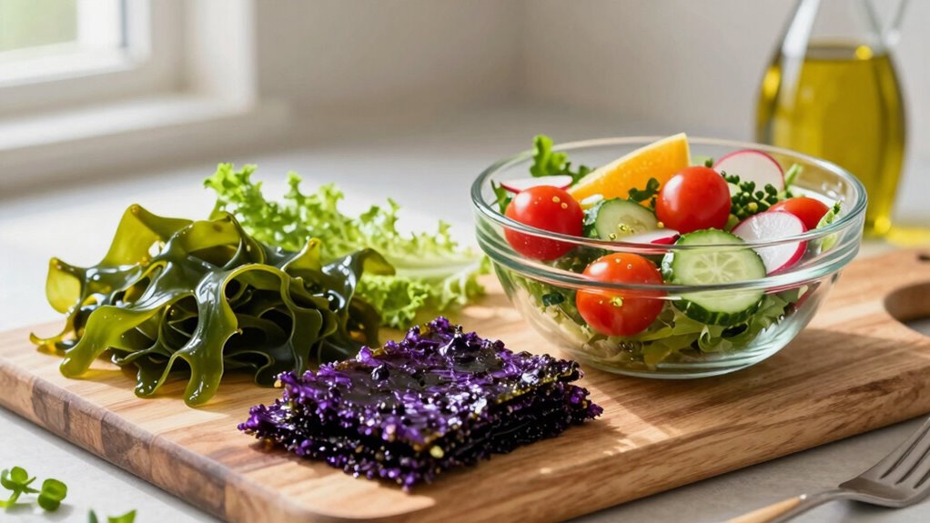 raw sea vegetable tips