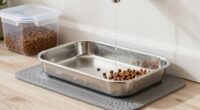 safe clean raw feeding area