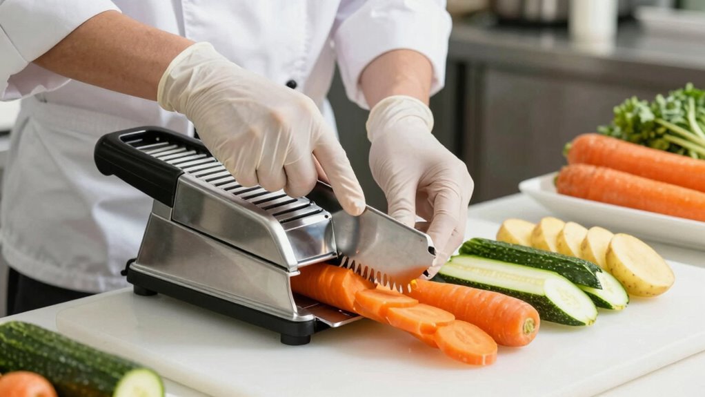 safe ergonomic slicing techniques