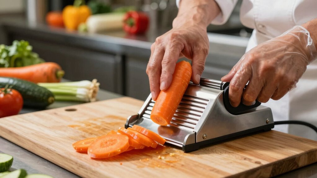 safe high volume slicing