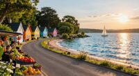 scenic route markets and beaches