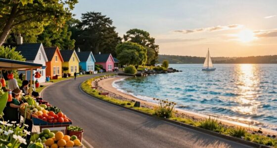 scenic route markets and beaches