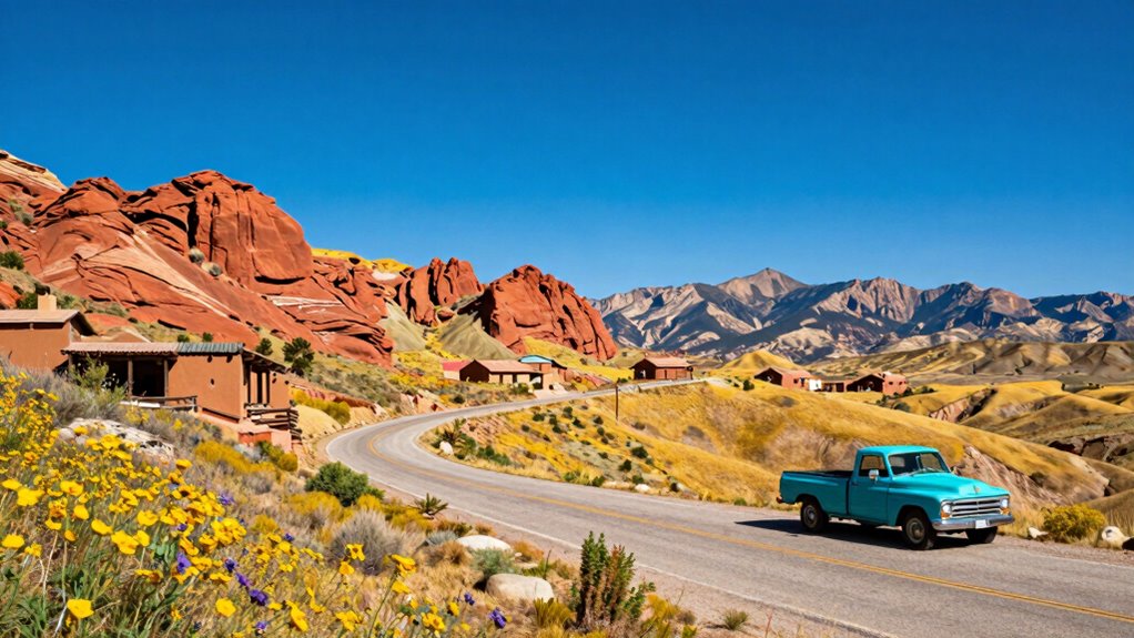 scenic stops santa fe taos