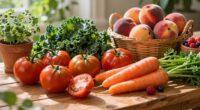 seasonal raw food variety