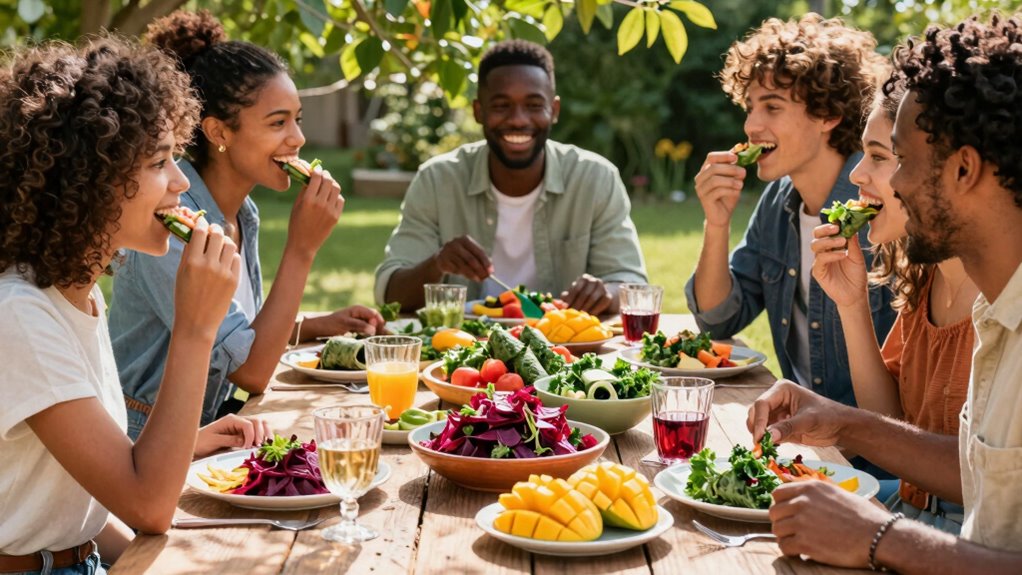 simplify raw food socializing