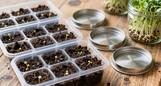 sprouting tools and trays