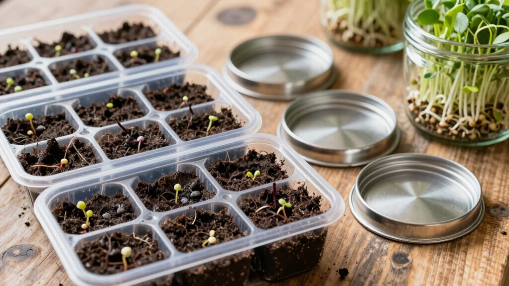 sprouting tools and trays