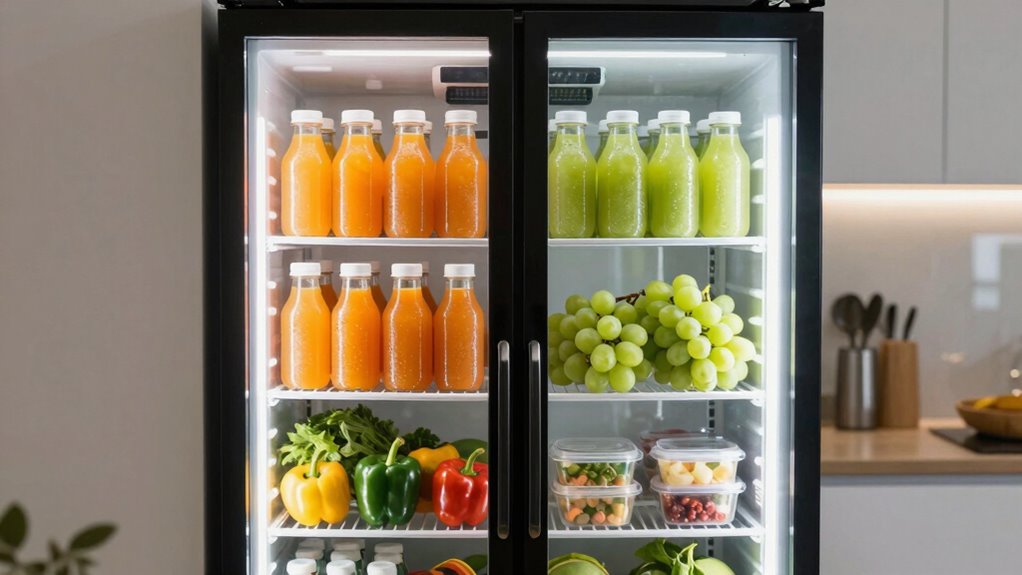 using beverage fridge efficiently