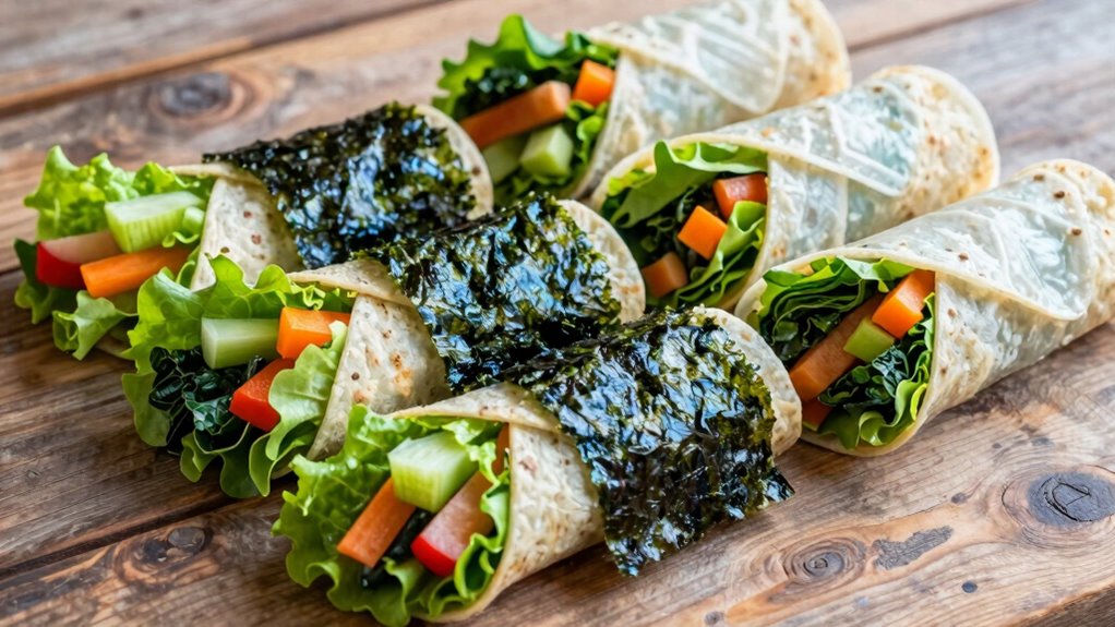 versatile nutritious raw wraps