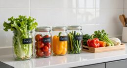 weekly produce refill system