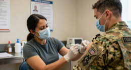 US military requires flu vaccine for some after outbreak in Texas training center