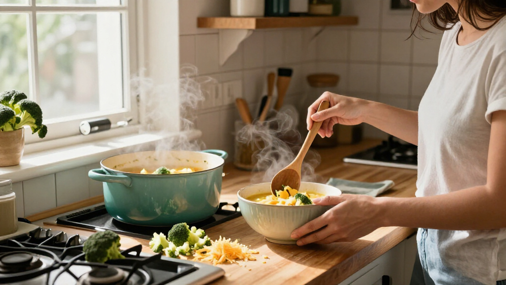 Broccoli Cheddar Soup Recipe