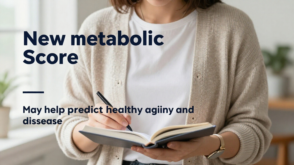 New Metabolic Score May Help Predict Healthy Aging And Disease Risk